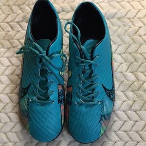 TF Futsal Shoes lasting  Bola Sepak Football shoes indoors soccer Size 8
